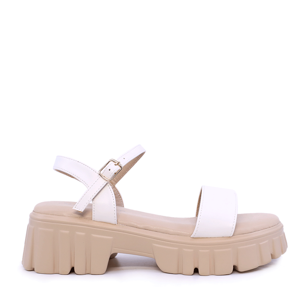 Sandale femei Solo Donna albe   2851DS3300A