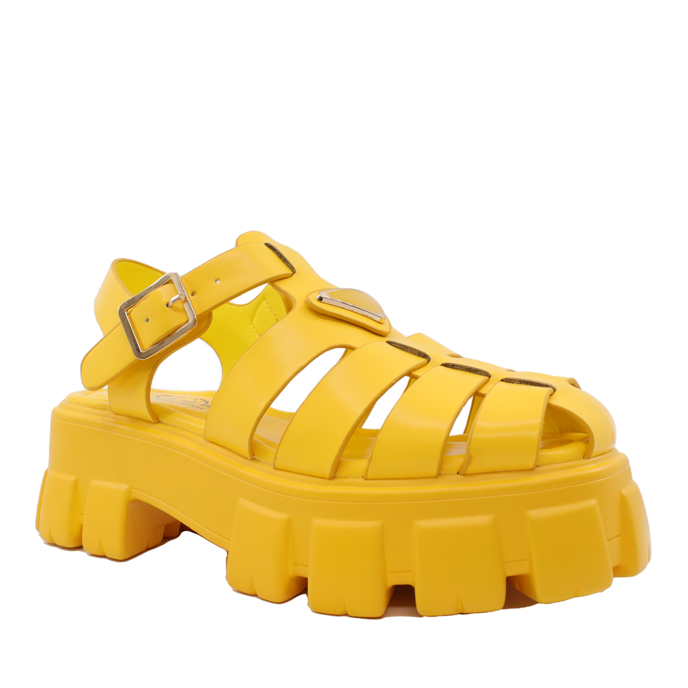 Sandale femei Solo Donna galbene 2545DS2101G - 1 | YEO