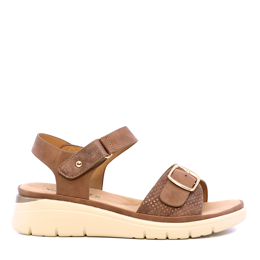 Sandale femei Solo Donna maro 2741DS7241M