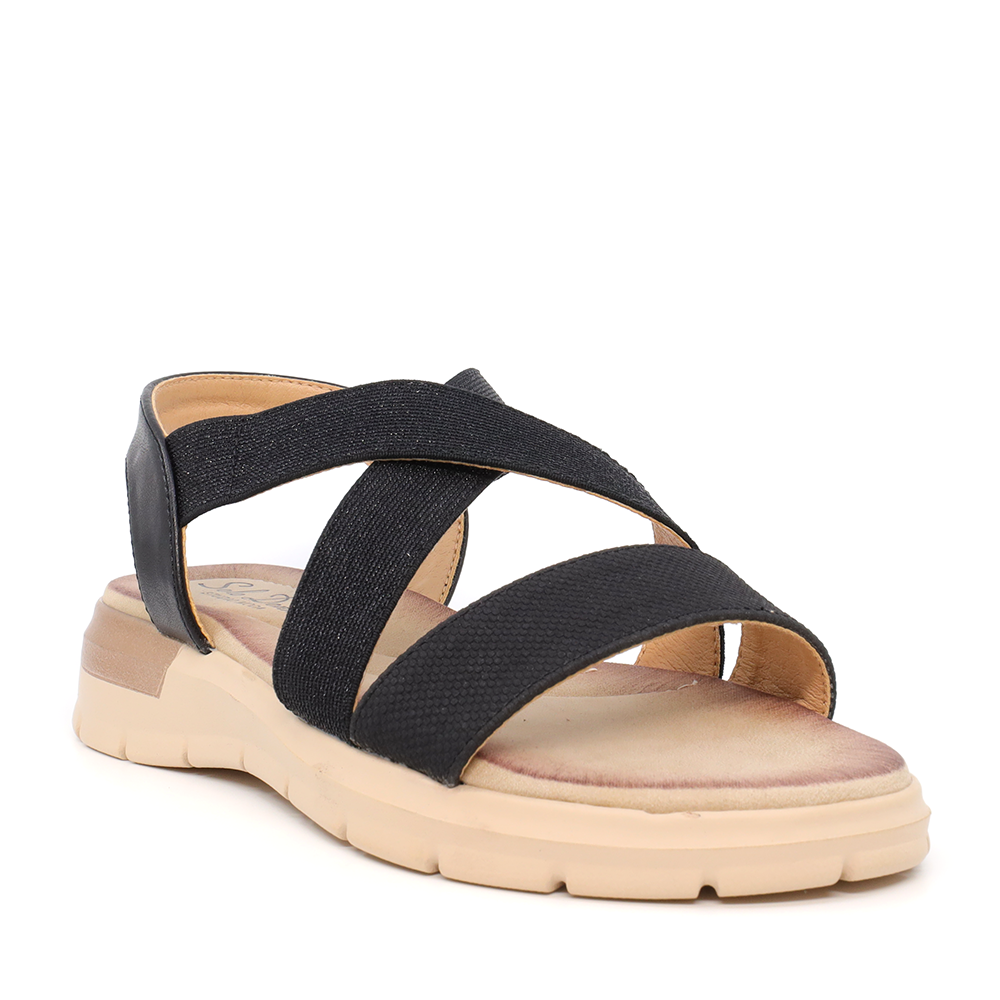 Sandale femei Solo Donna neagre 2545DS8449N - 1 | YEO