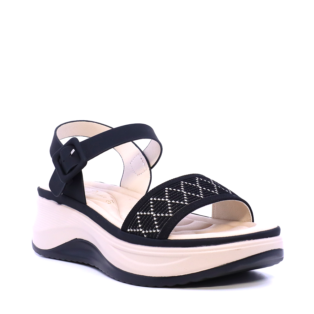 Sandale femei Solo Donna negre 2741DS7606N - imagine 2