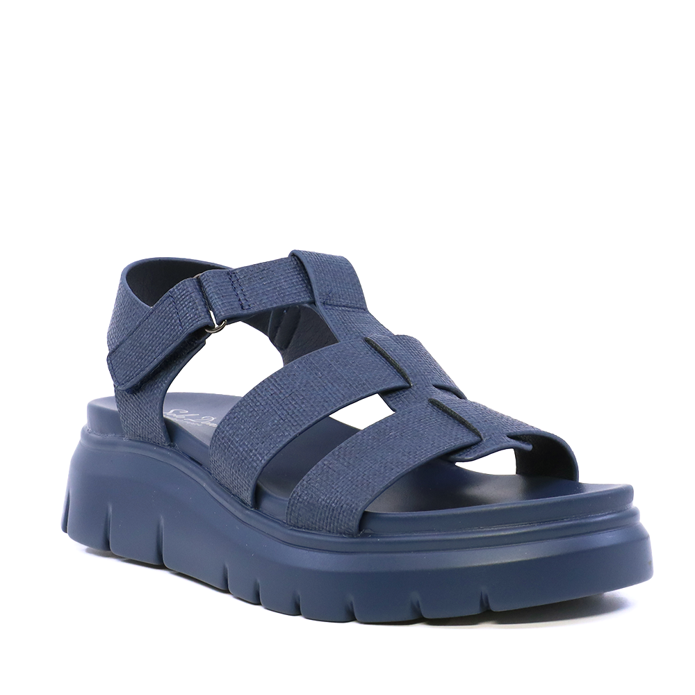 Sandale mini platformă femei Solo Donna bleumarin   2741ds8549bl - imagine 2