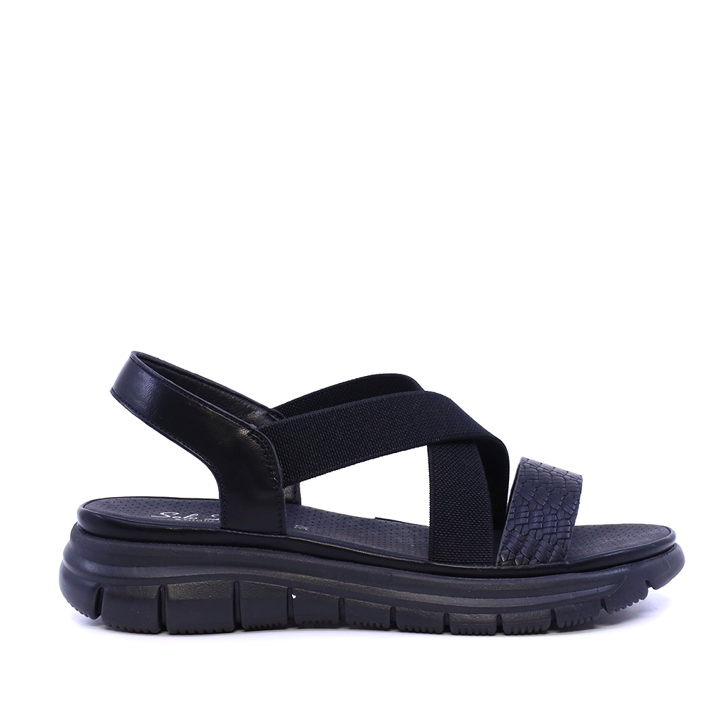 Sandale ușoare femei Solo Donna negre 2741DS3565N