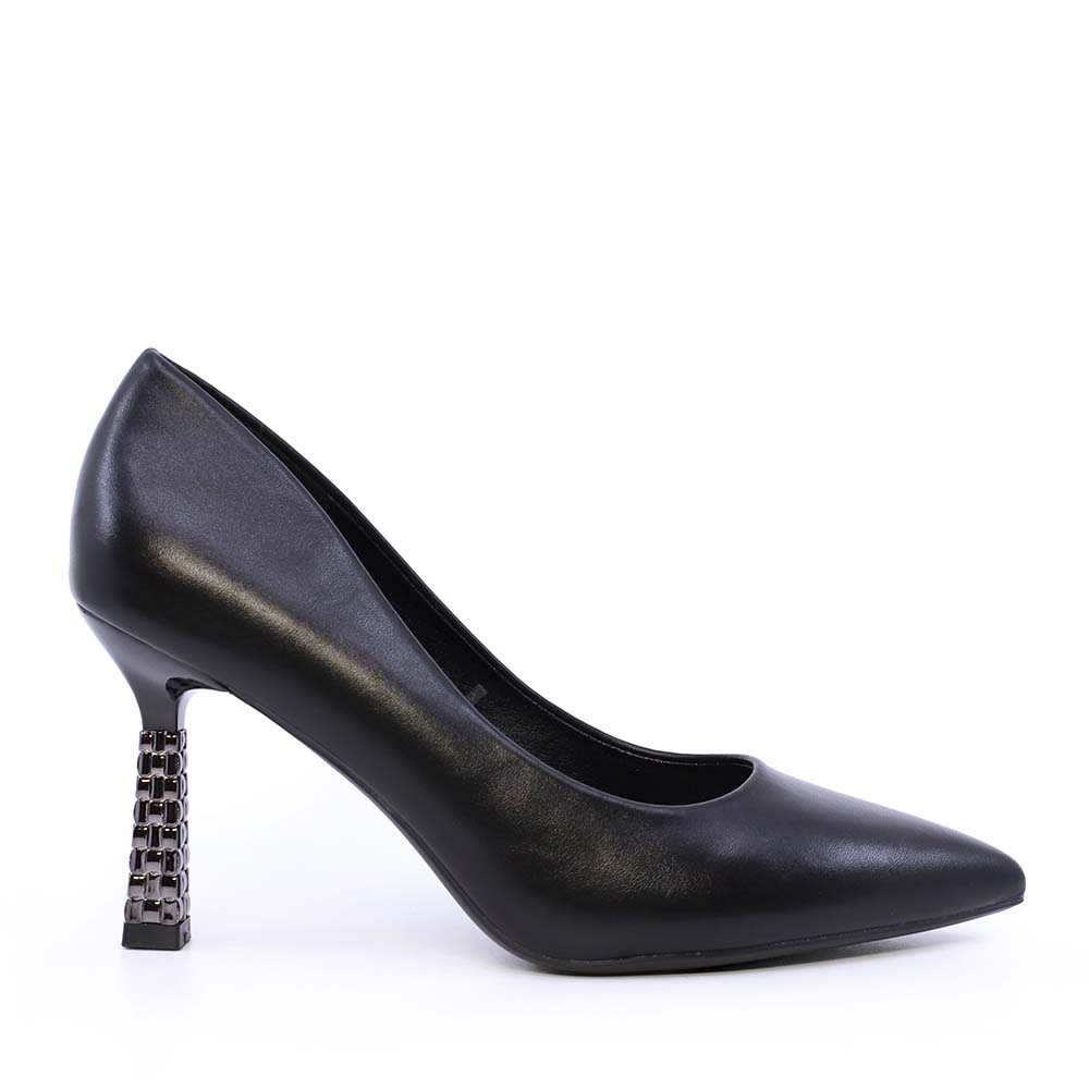 Pantofi stiletto femei Solo Donna negri 1162DP2561N