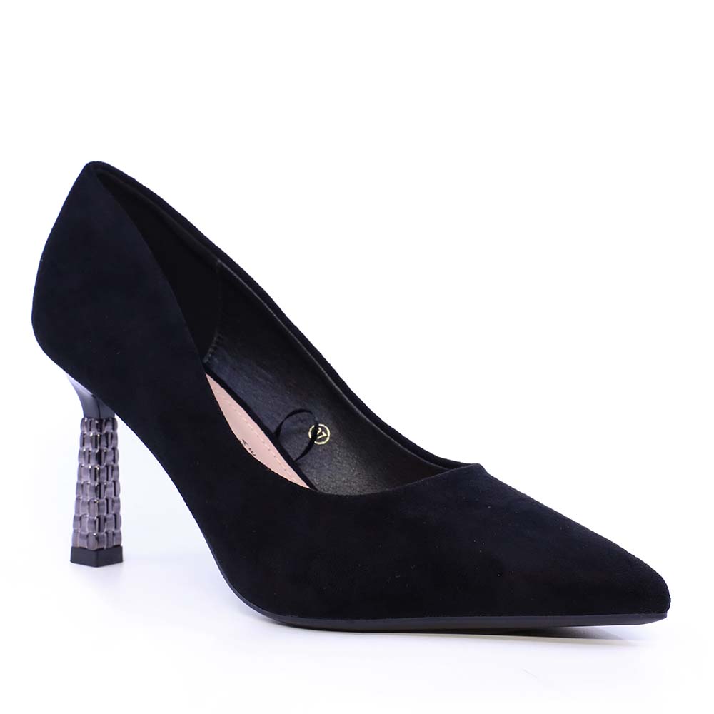 Pantofi stiletto femei Solo Donna negri 1162DP2561VN
