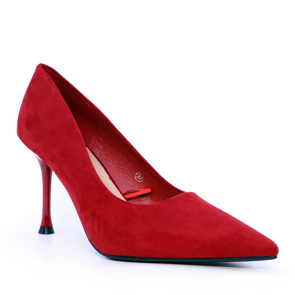 Pantofi stiletto femei Solo Donna roșii 1162DP0617VR