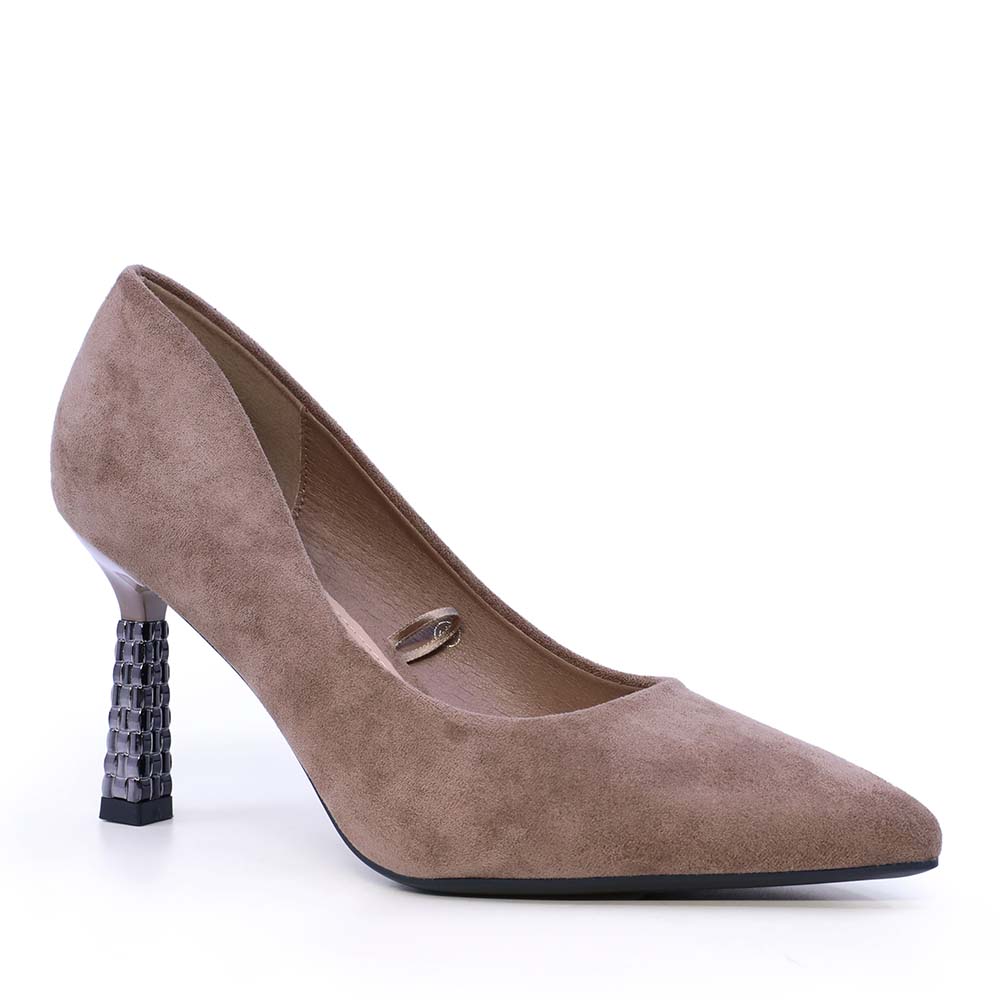 Pantofi stiletto femei Solo Donna taupe 1162DP2561VTA