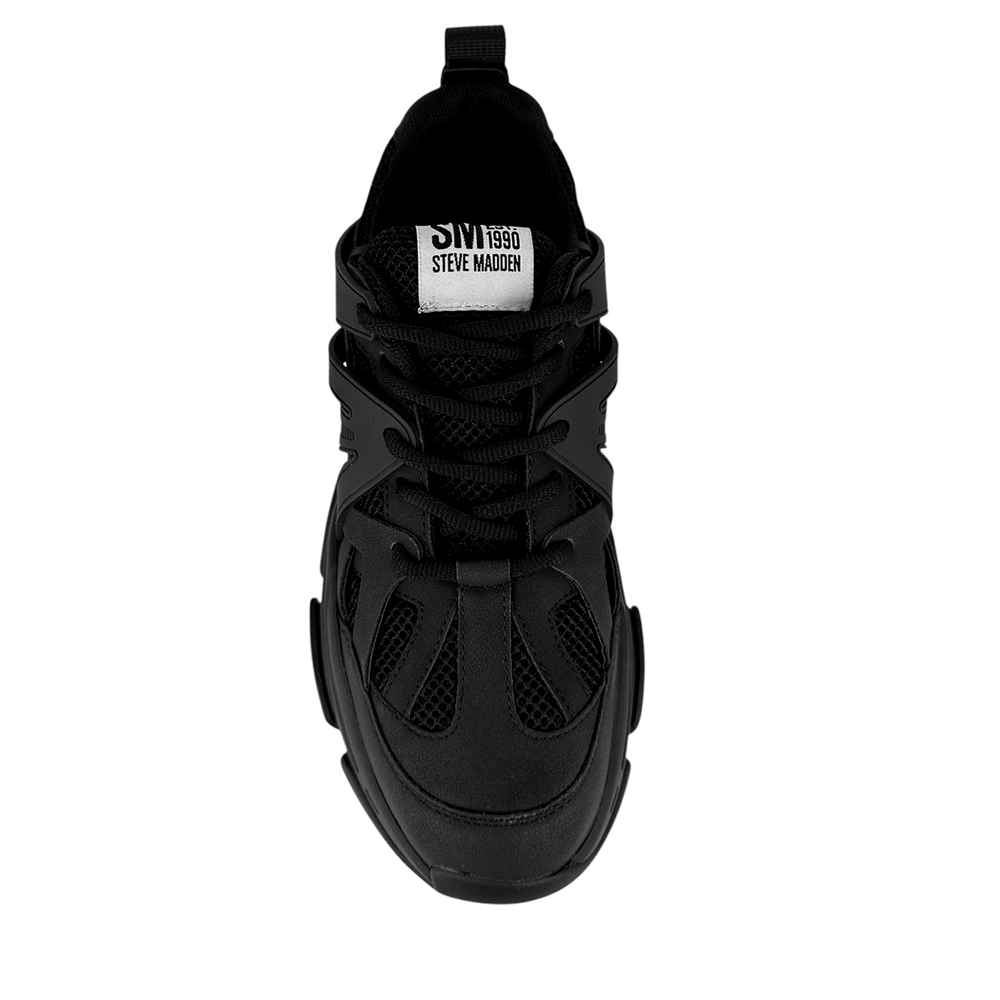 Sneakers bărbați Steve Madden Peckman negri 1479BPPECKMANN