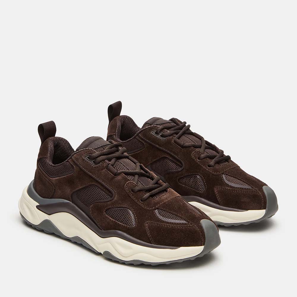 Sneakers bărbați Steve Madden Serpent maro 1472BPSerpentVM