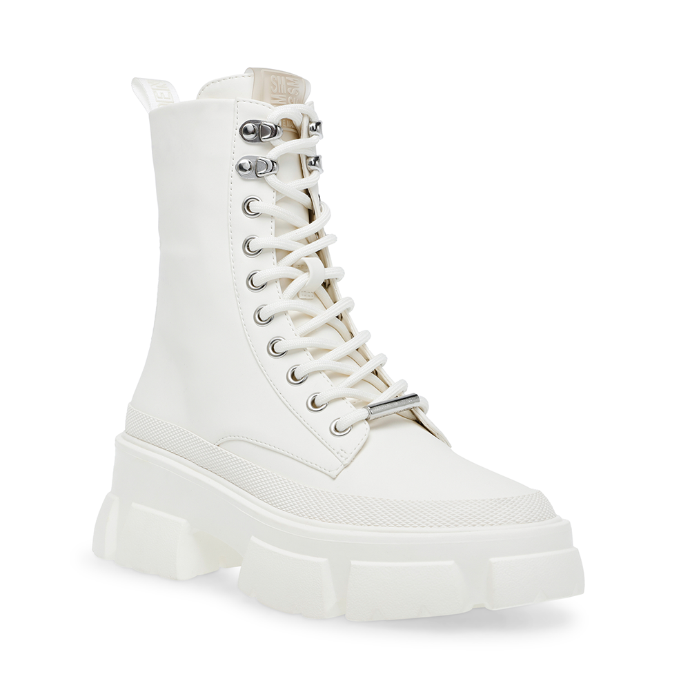 Ghete Steve Madden Forecast ivory cu șiret 1464DG90014GH - 1 | YEO