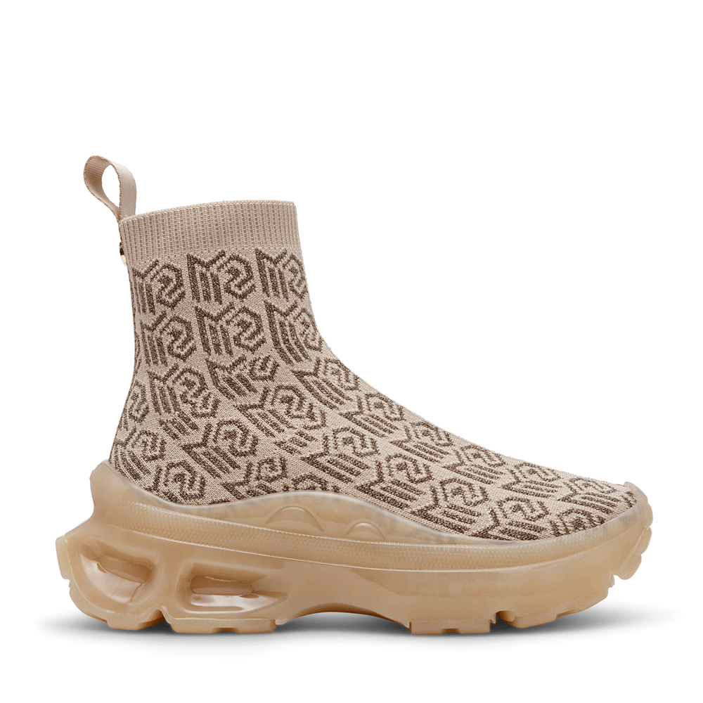 Sneakers high top femei Steve Madden Flybyn nude 1460DGSFLYBYNU