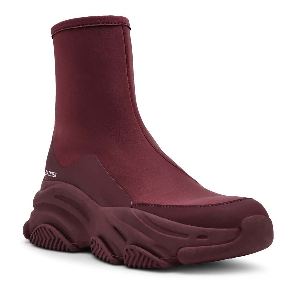 Sneakers high top femei Steve Madden Vrooms bordo 1460DGSVROOMSBO - 1 | YEO