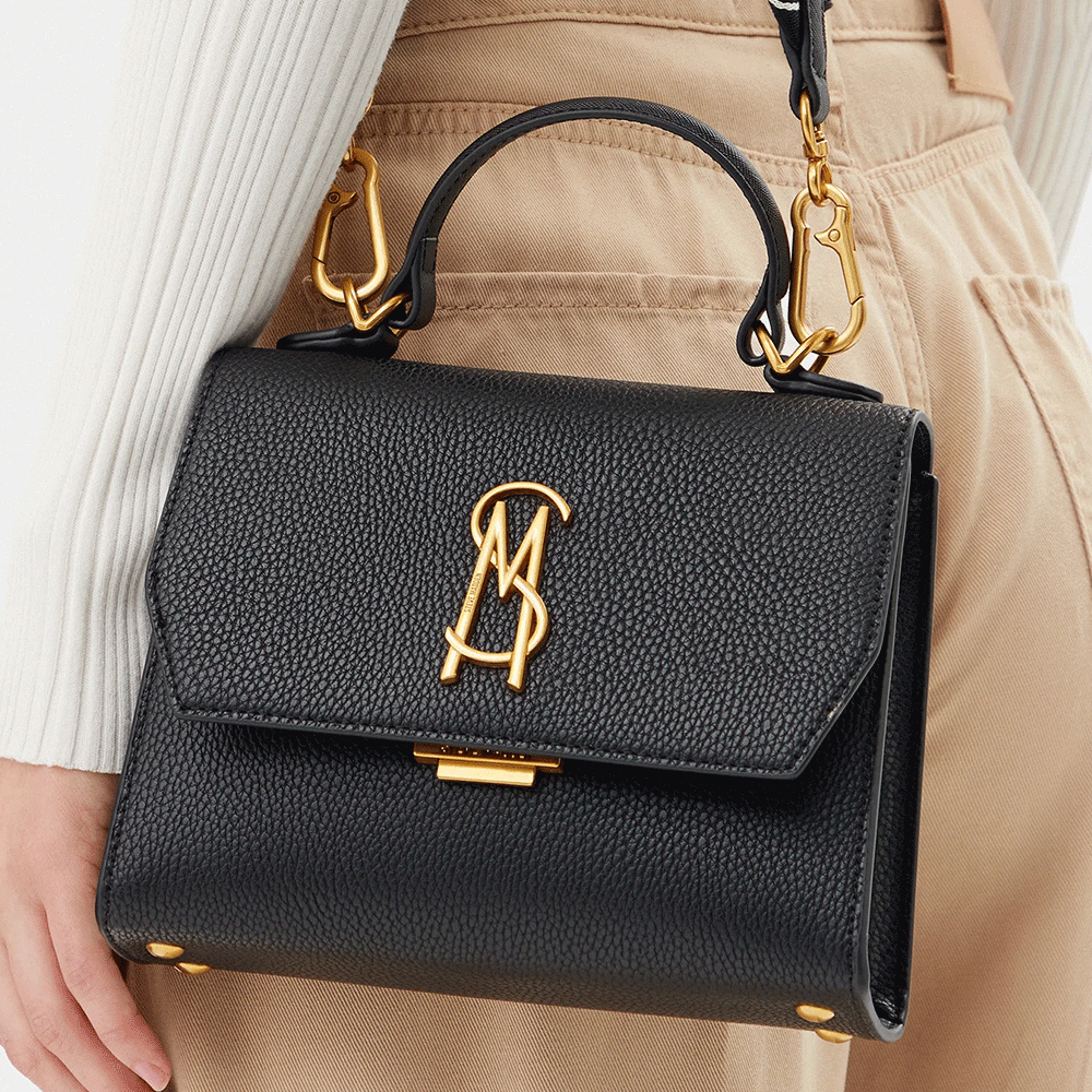 Poșetă crossbody femei Steve Madden neagră 1669POSSBLATTUCAN - 1 | YEO