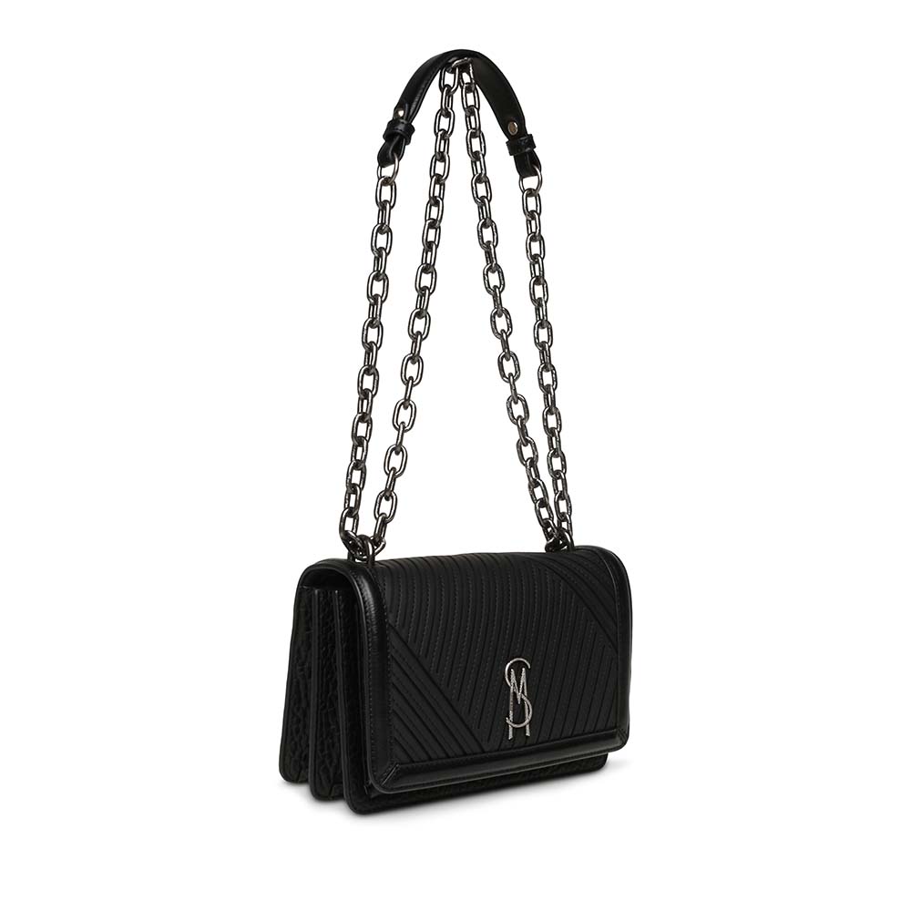 Poșetă crossbody femei Steve Madden Alize neagră 1660POSSBALIZEN - 1 | YEO