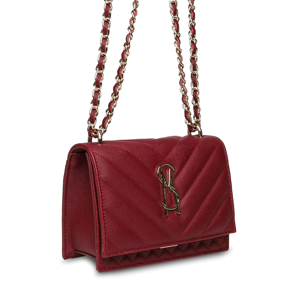 Poșetă crossbody femei Steve Madden Amara bordo 1660POSSBAMARA-2BO - 1 | YEO