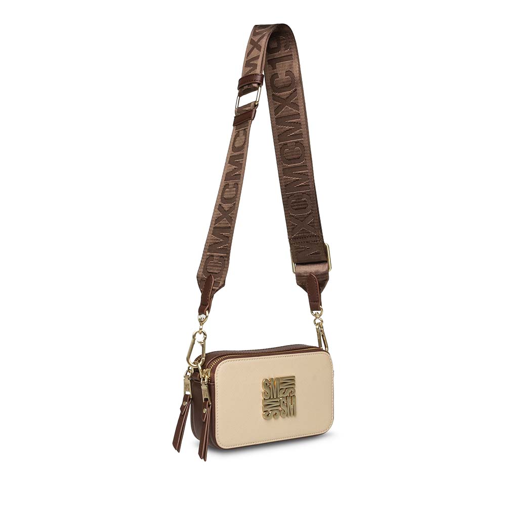 Poșetă crossbody femei Steve Madden Brisa bej 1661POSSBRISA-SBE - imagine 2