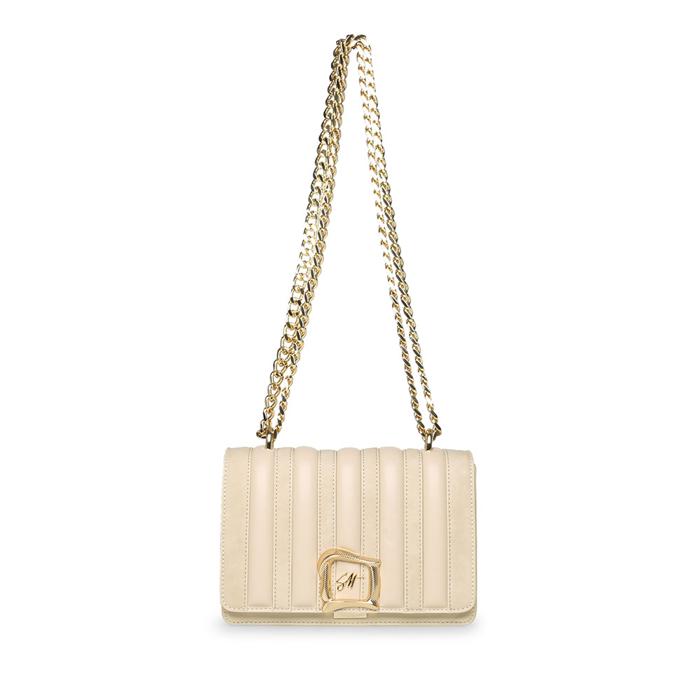 Poșetă crossbody femei Steve Madden Haunt bej 1661POSSBHAUNTBE