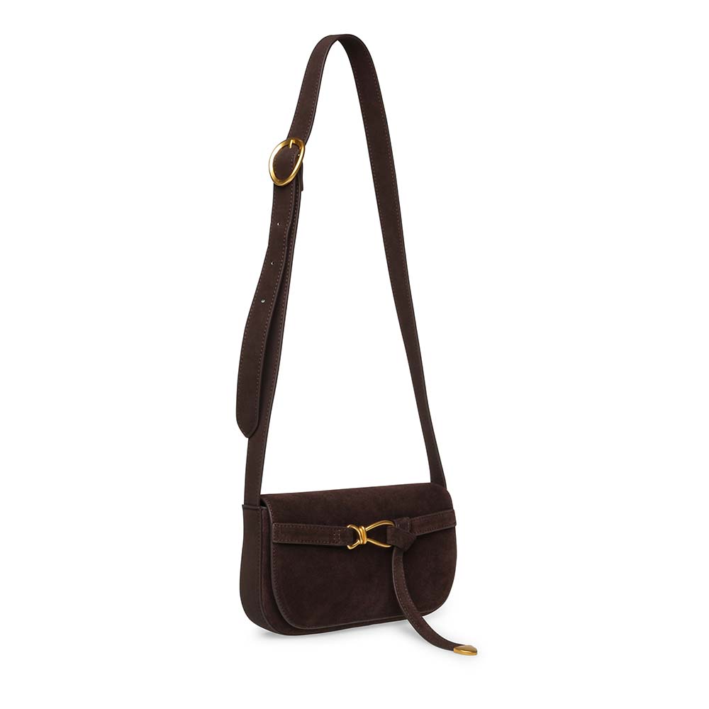 Poșetă crossbody femei Steve Madden Klare maro din piele 1660POSPBKLAREVM - 1 | YEO