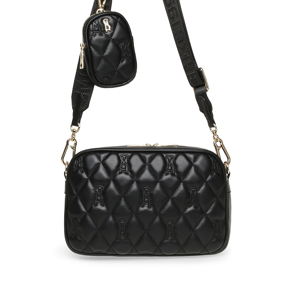 Poseta crossbody femei Steve Madden Lolli neagra 1661POSSBLOLLI-9N