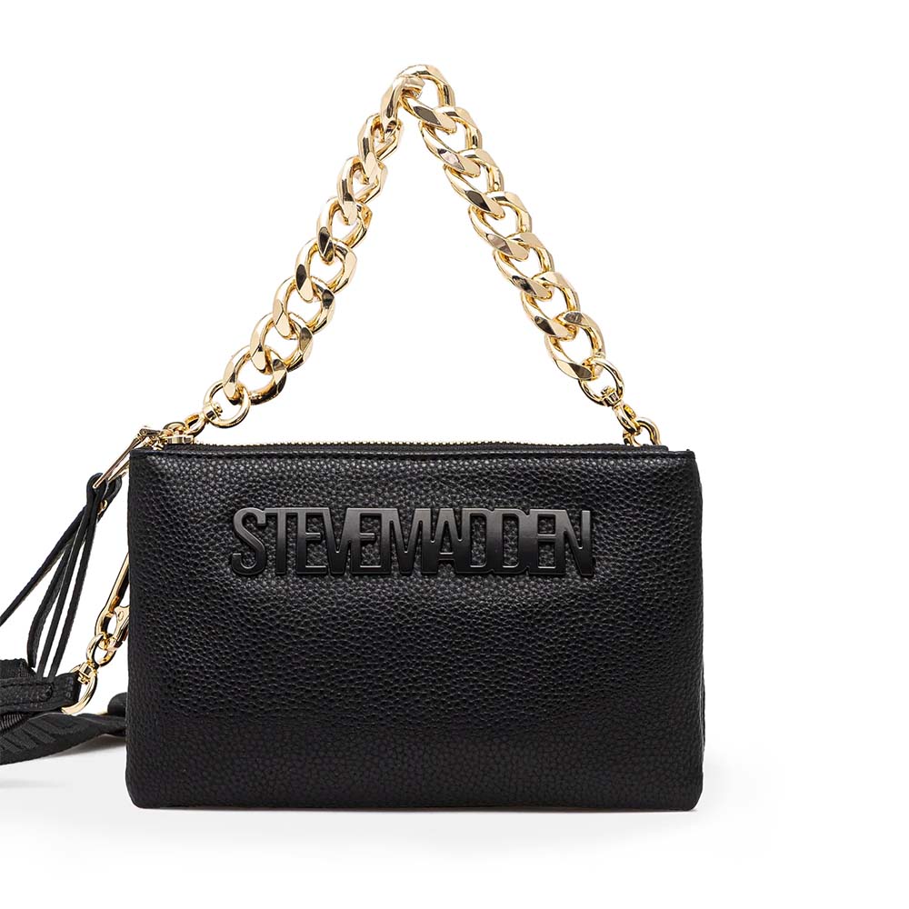 Steve Madden Poșetă crossbody femei Steve Madden Nicco neagră 1662POSSBniccoN