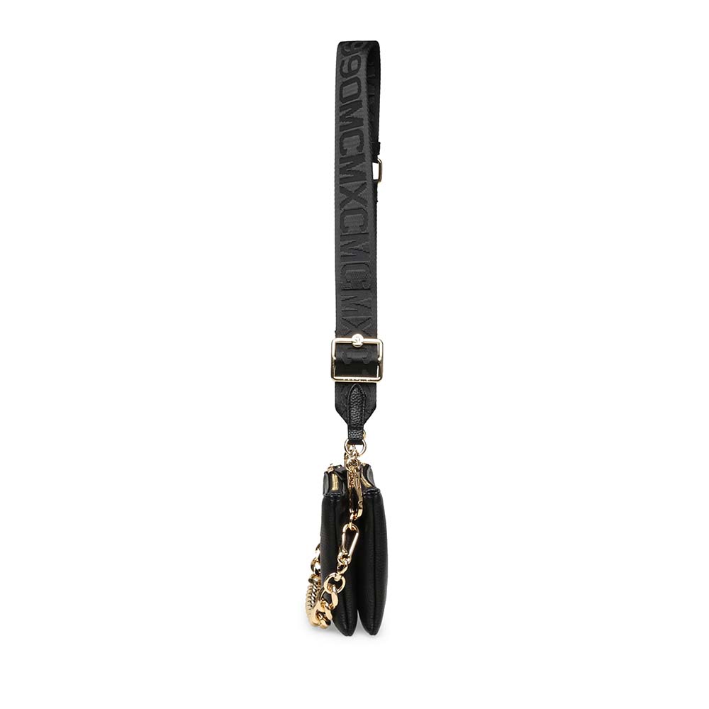 Poșetă crossbody femei Steve Madden Nicco neagră 1662POSSBniccoN
