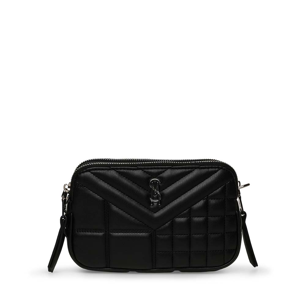 Poșetă crossbody femei Steve Madden Nuage neagră 1660POSSBNUAGE-QN