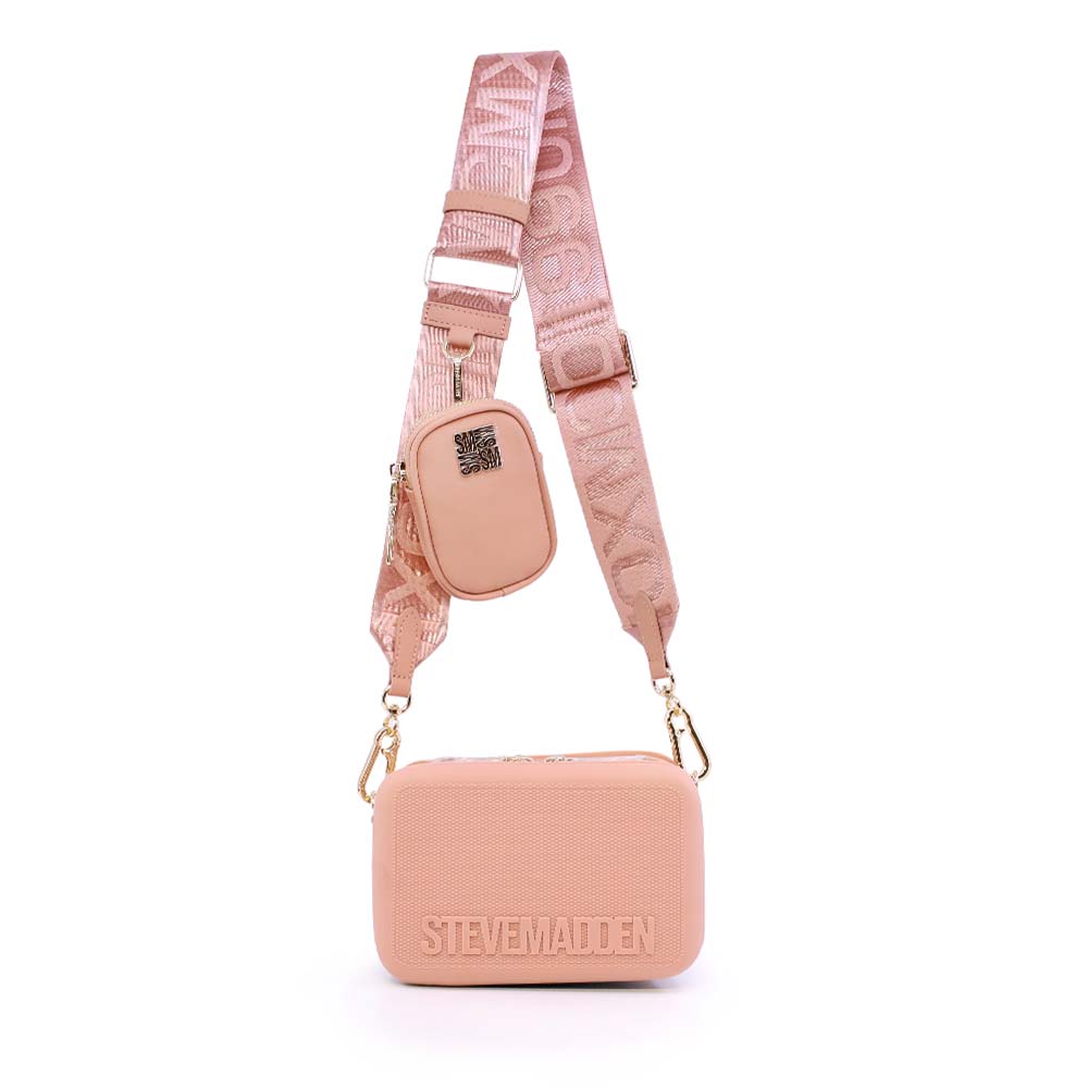 Poșetă crossbody femei Steve Madden Sacha nude 1660POSSBSACHA-2NU