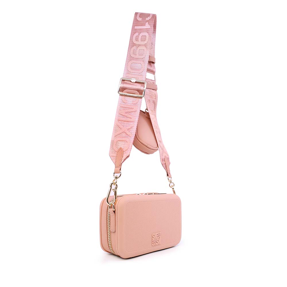 Poșetă crossbody femei Steve Madden Sacha nude 1660POSSBSACHA-2NU - 1 | YEO