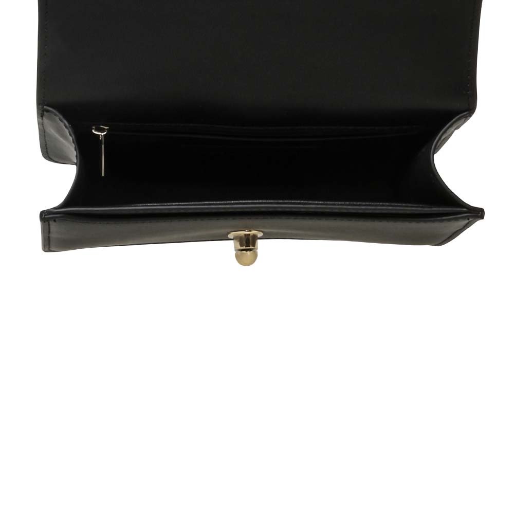Poșetă crossbody femei Steve Madden Sax neagră 1662POSSBsaxN