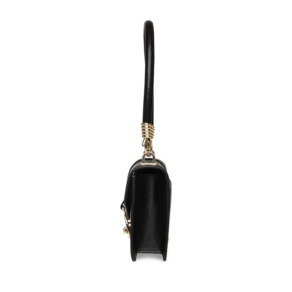 Poșetă crossbody femei Steve Madden Sax neagră 1662POSSBsaxN