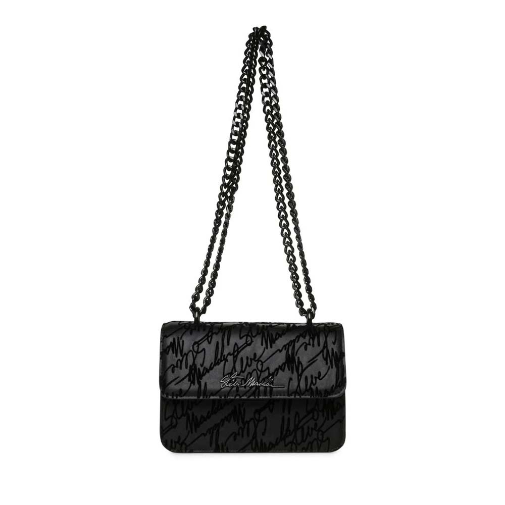 Poșetă crossbody femei Steve Madden Shayla neagră 1660POSSBSHAYLAN