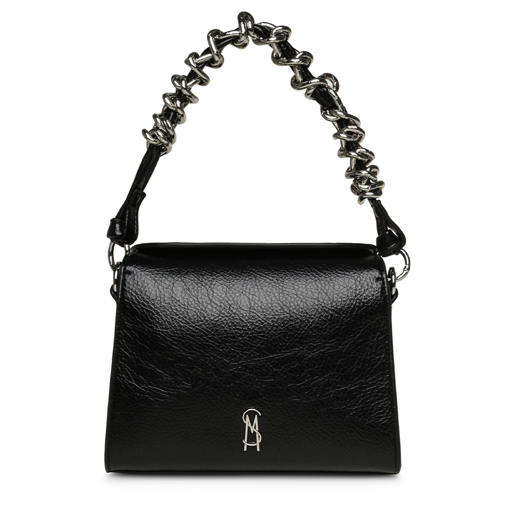 Poseta crossbody femei Steve Madden Solace neagra 1661POSSBSOLACEN