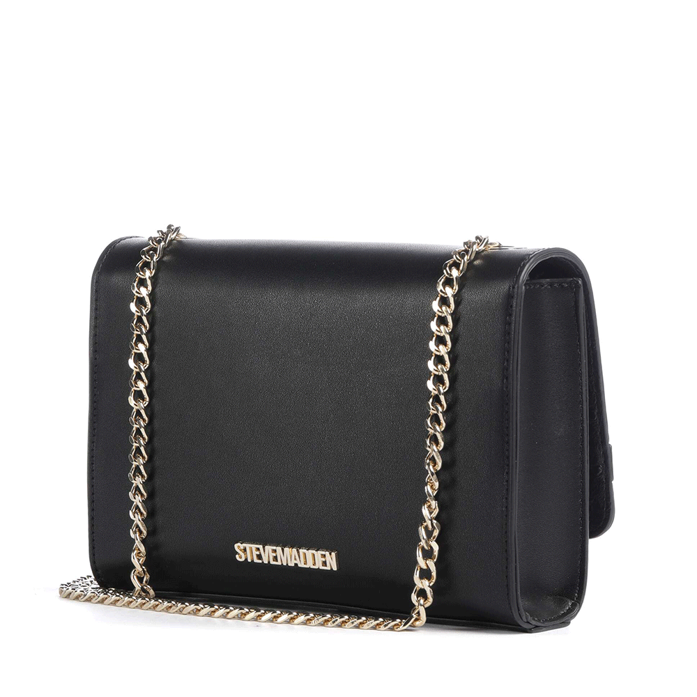Poșetă crossbody femei Steve Madden Zelda neagra cu logo 1662POSSBzeldaN — imaginea 2
