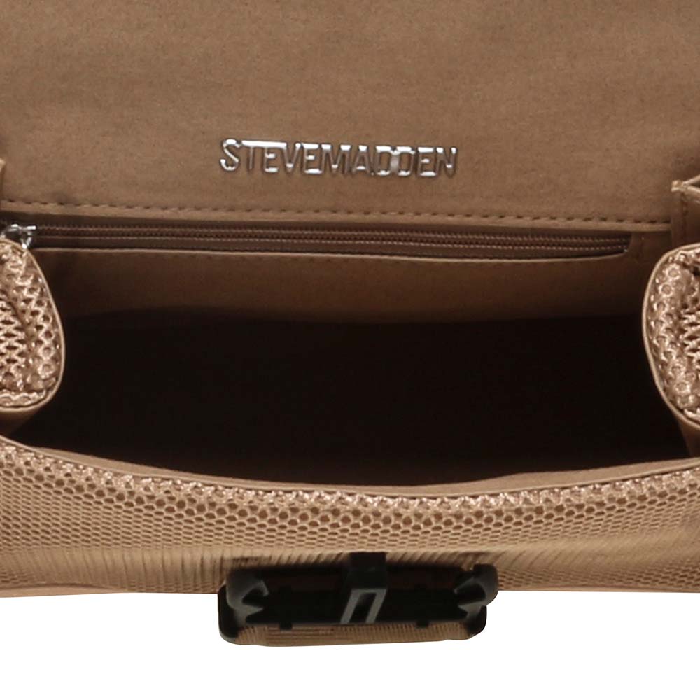 Poșetă satchel femei Steve Madden Diego taupe 1662POSSBdiego-MTA