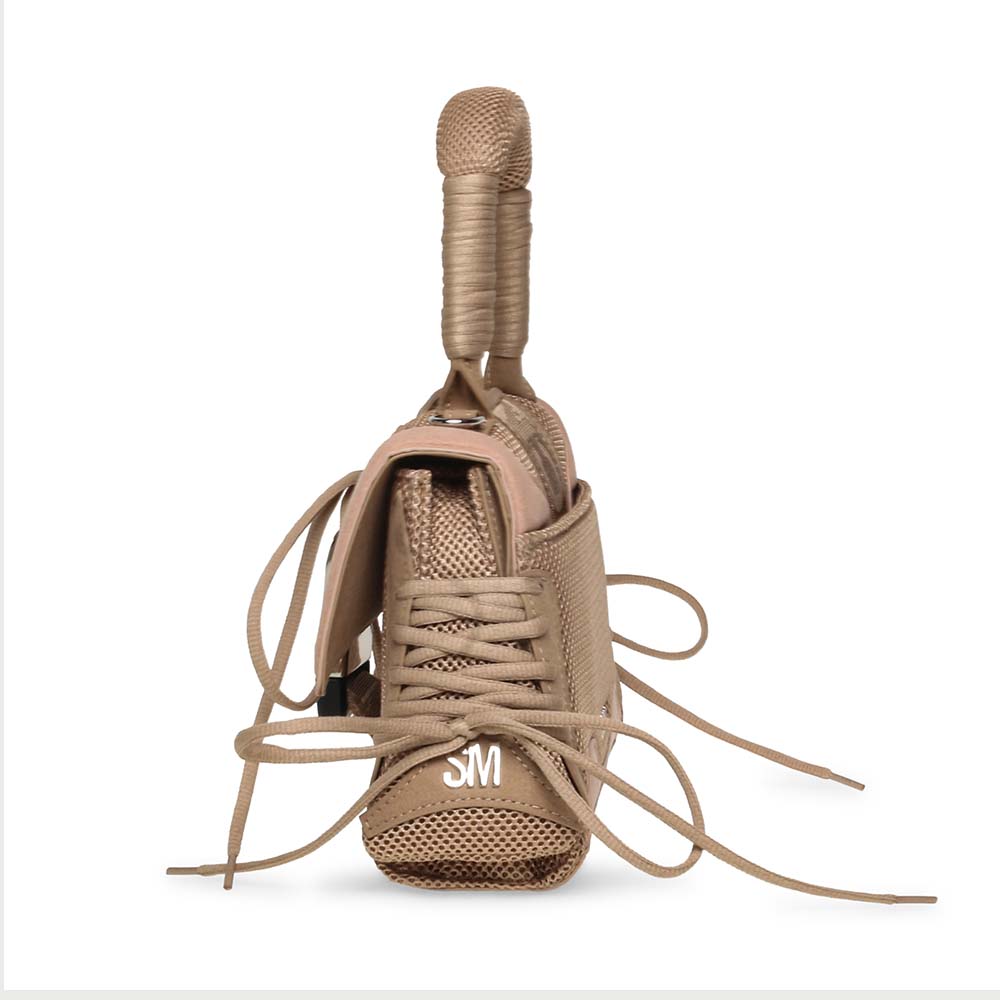 Poșetă satchel femei Steve Madden Diego taupe 1662POSSBdiego-MTA