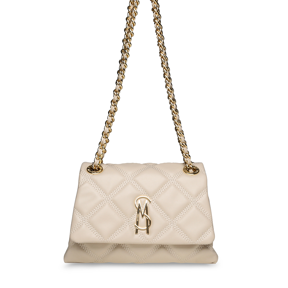 Poseta satchel femei Steve Madden Volturi bej 1661POSSBVOLTURIBE