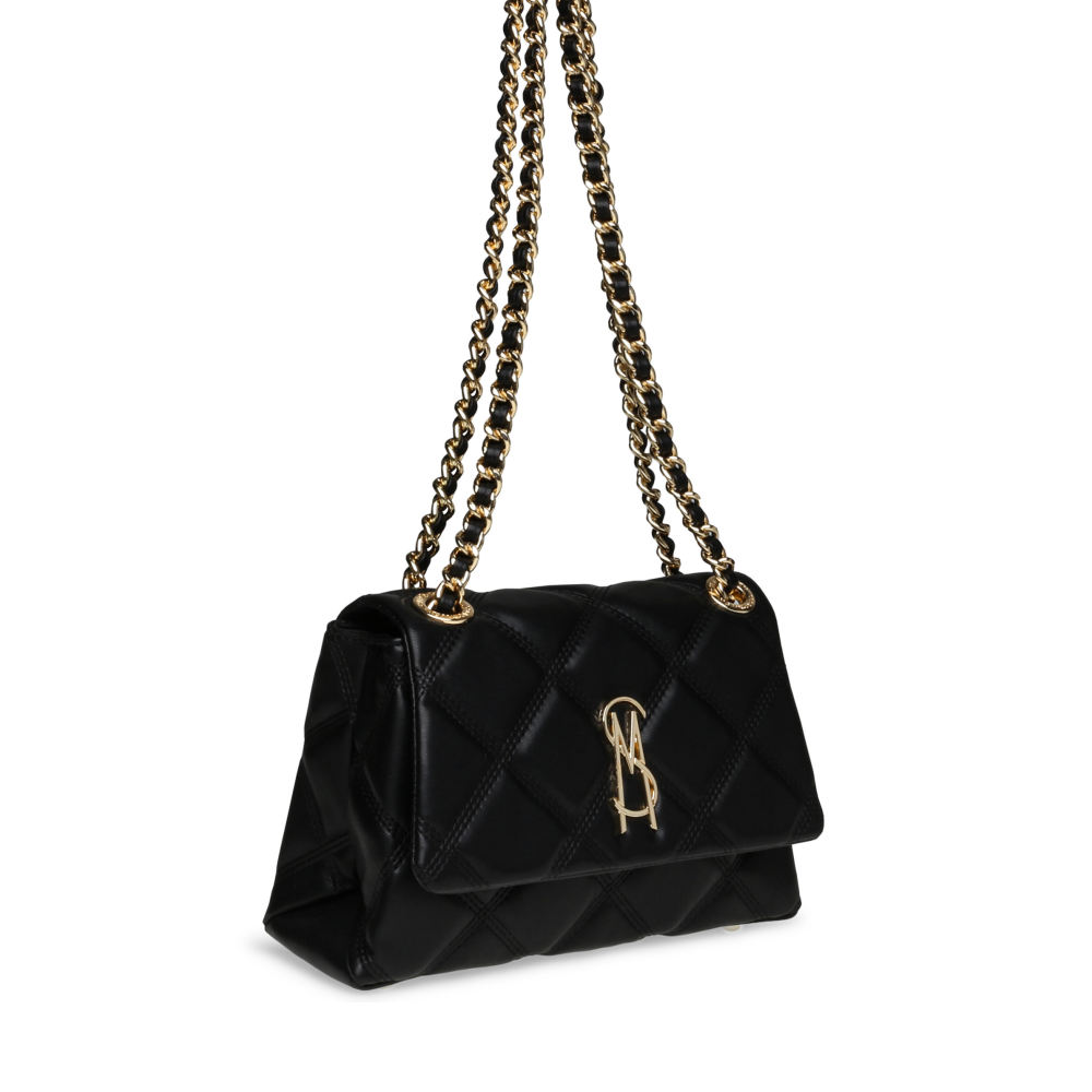 Poșetă tip satchel femei Steve Madden Jolene neagră 1660POSSBJOLENEN - 1 | YEO