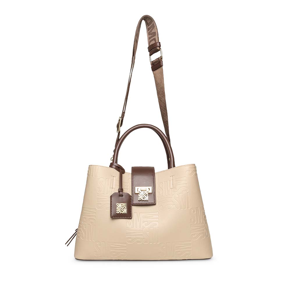 Poșetă tote femei Steve Madden Kess bej 1661POSSBKESS-SBE