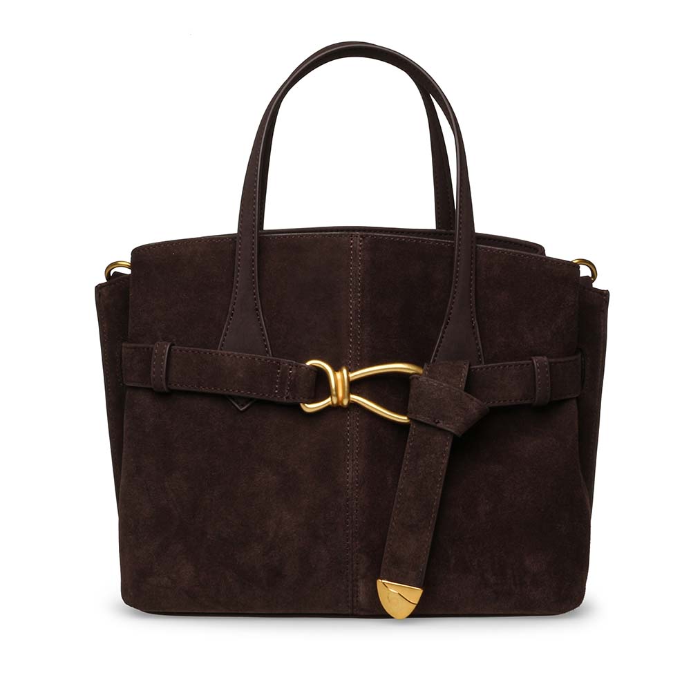 Poșetă tote femei Steve Madden Klare maro din piele 1660POSPBSOOKIEVM