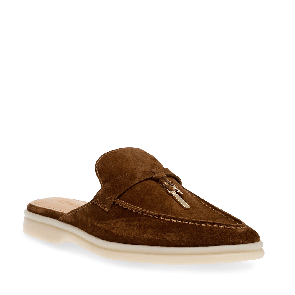 Saboți femei Steve Madden Patrizia maro din piele întoarsă 1461DSTPATRIZIAVM - imagine 2