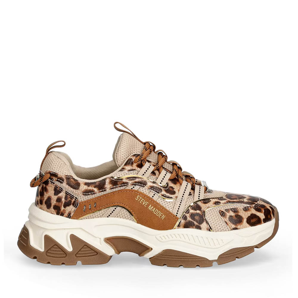 Sneakers femei Steve Madden cu model animal print   1461DPANIMATESLEO