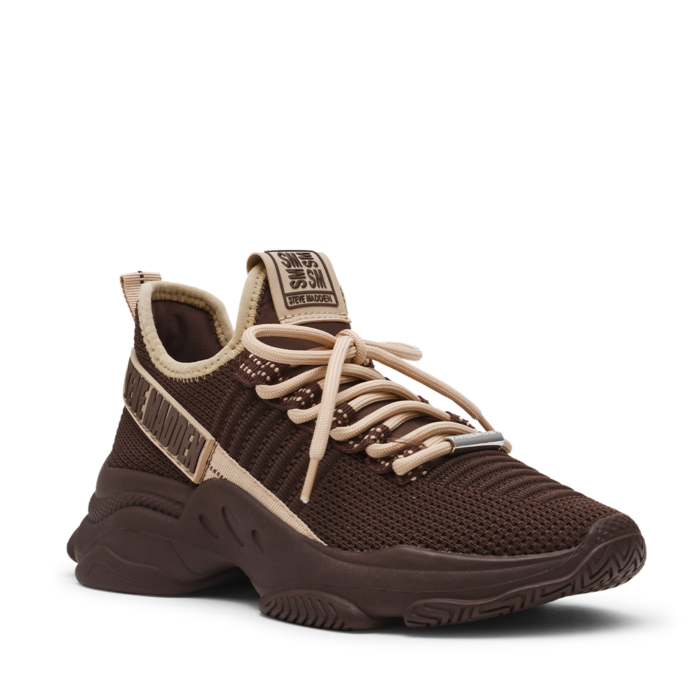Sneakers femei Steve Madden Mac maro din textil 1462DPMac-EM