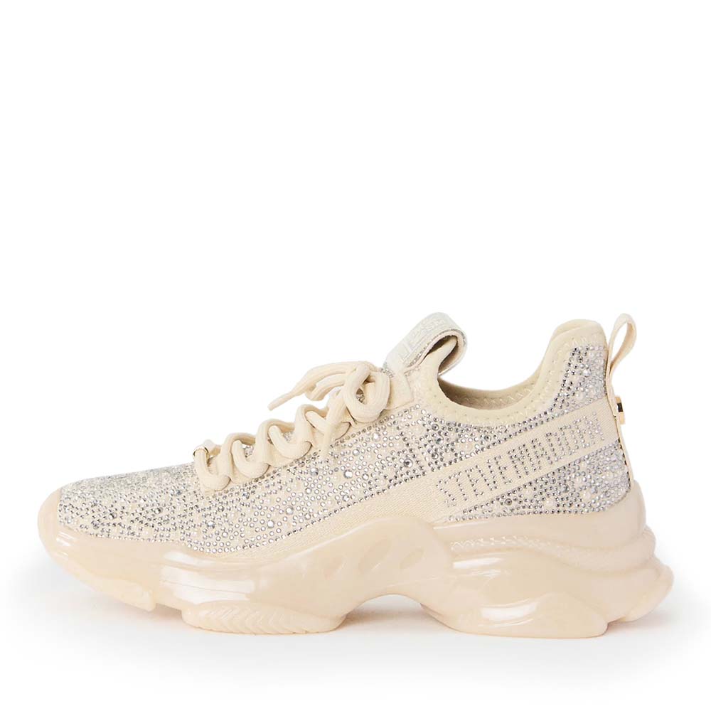 Sneakers femei Steve Madden Mysteria bej cu ștrasuri 1460DPMYSTERIA-PBE
