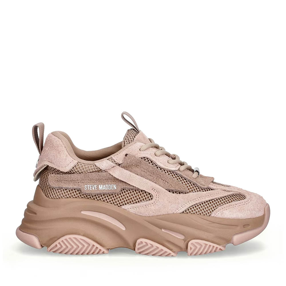 Steve Madden Sneakers Steve Madden Possesion nude din piele și textil 1462DPPOSSESSION-EVNU