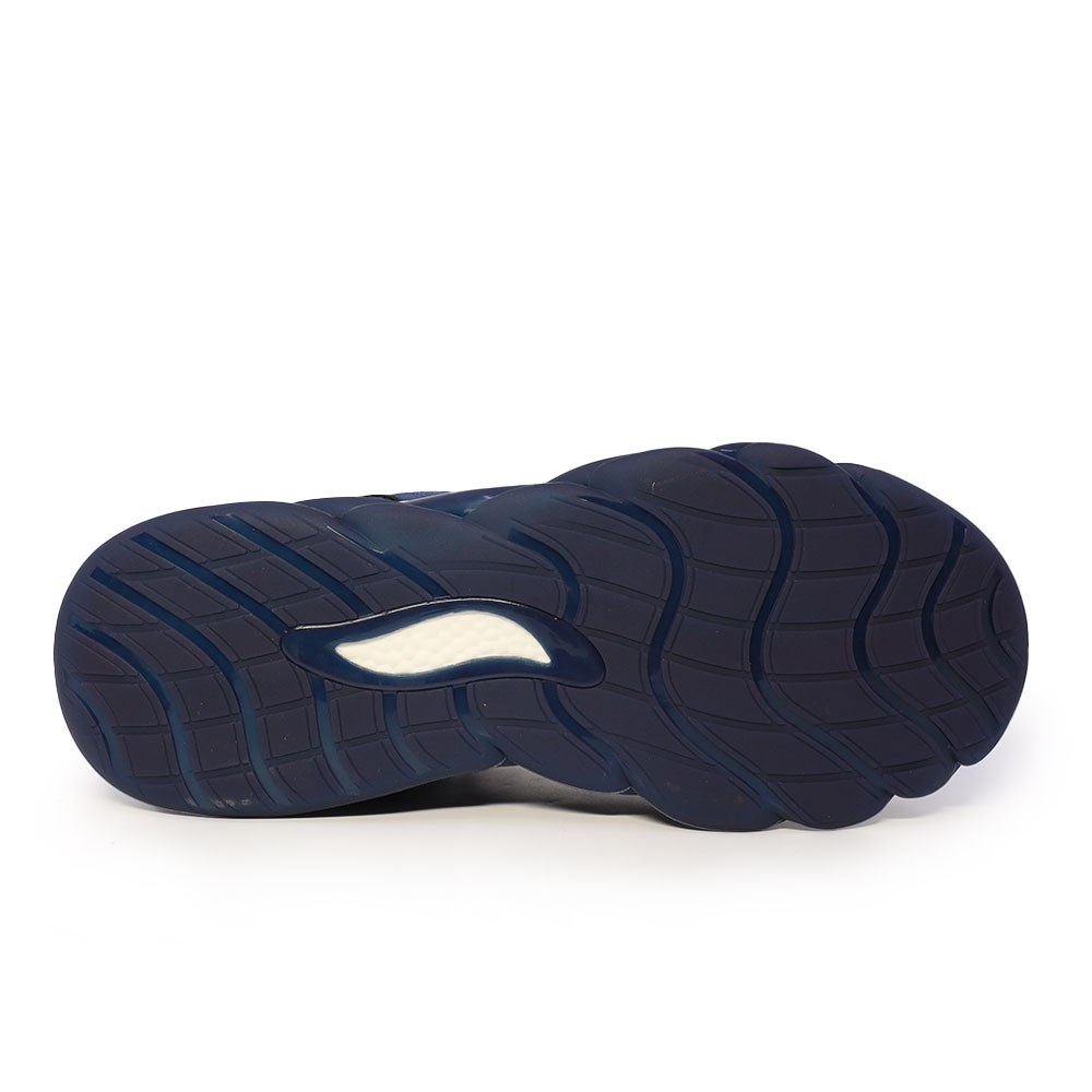 Sneakers high top  bărbați Thezeus bleumarin din piele întoarsă 3730bg1144vbl