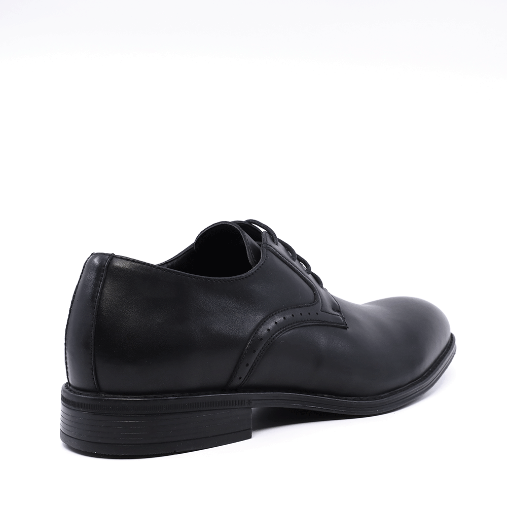 Pantofi derby bărbați Thezeus negri  din piele 2349BP22443N