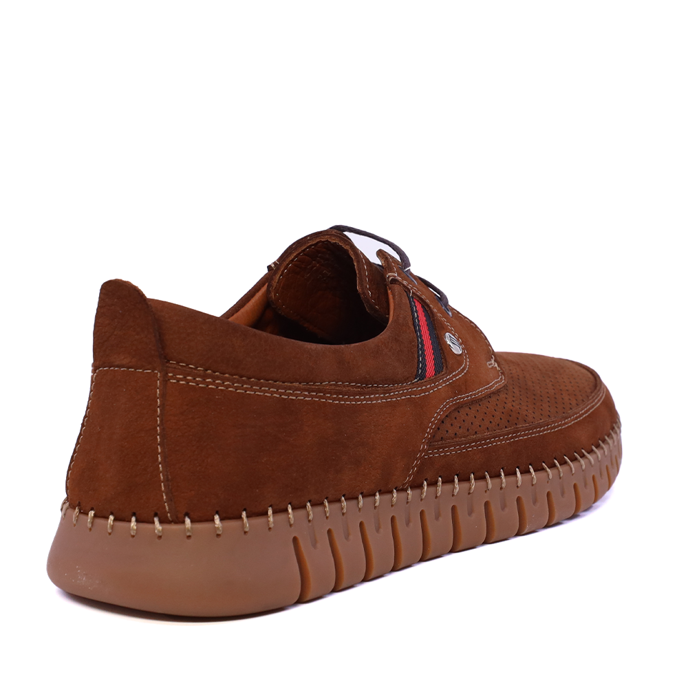 Pantofi cu talpă cusută bărbați Thezeus cognac din piele 2101BPF74180CO