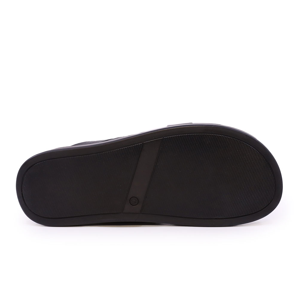Men's Theseus black leather clogs 2109BST19B45N