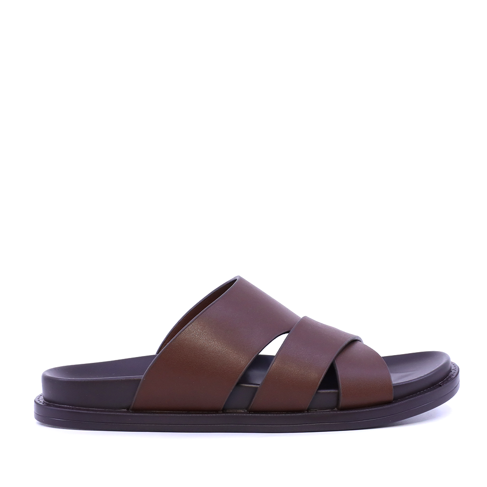 Saboți cu talpă flexibilă bărbați Thezeus negri din piele 2341BST4016M