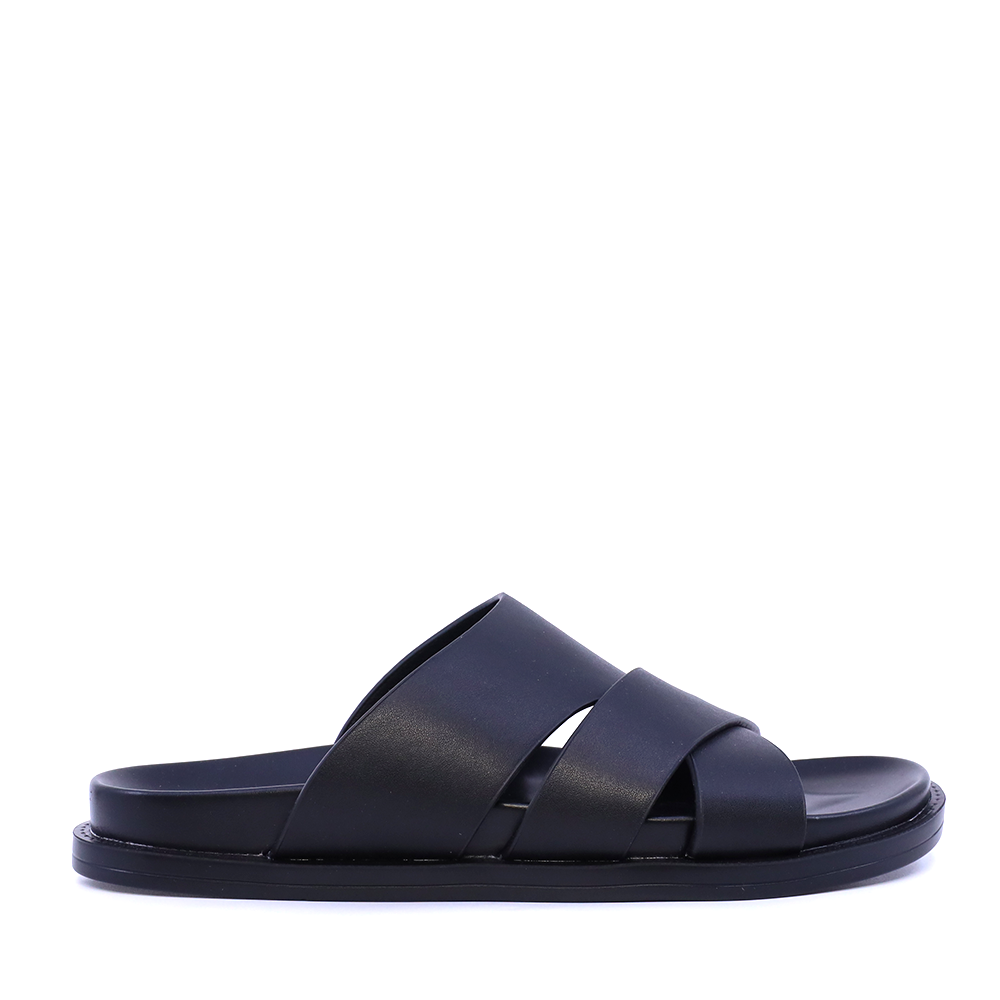 Saboți  cu talpă flexibilă bărbați Thezeus negri din piele 2341BST4016N